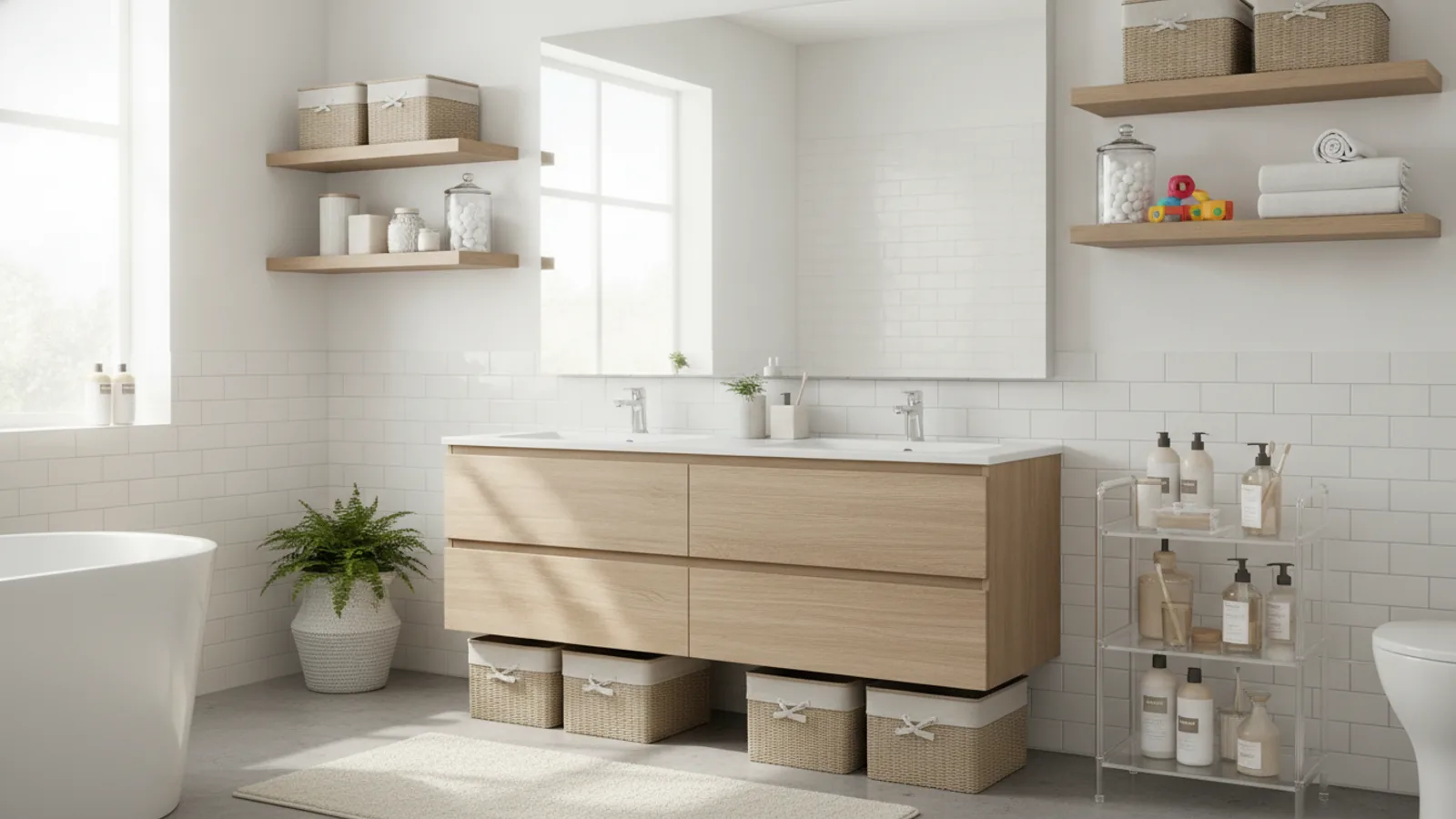 Family Bathroom Organisation Ideas cover image
